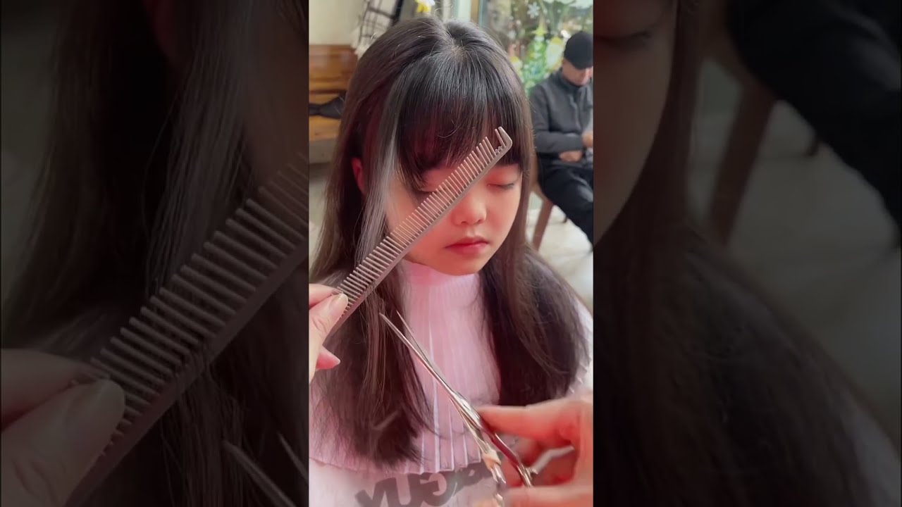 Fresh & Trendy Girl Haircut