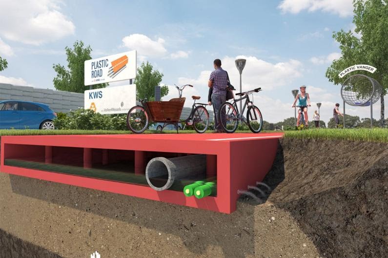 La Hollande va construire ses routes avec du plastique recyclé - RTL - RTL