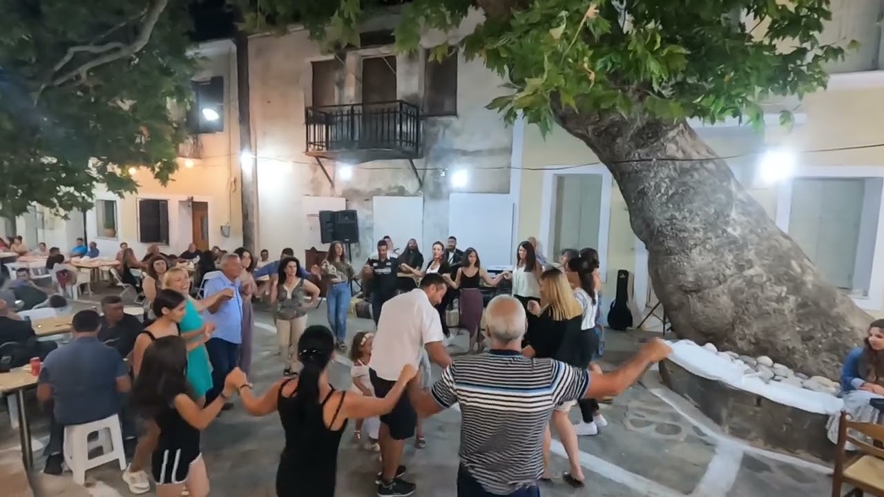 Πανηγύρι στον Πάνδροσο Σάμου . Samos island.