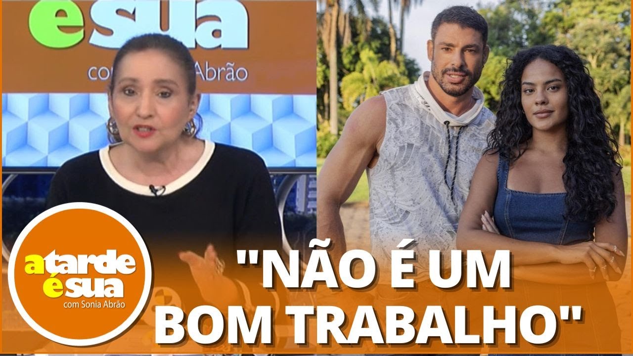 Sonia Abrão fala sobre Bella Campos e Cauã Reymond e opina sobre atuação da atriz