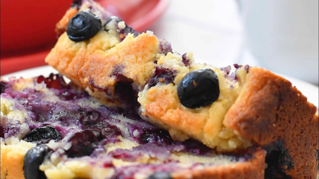 Gluten-Free Blueberry Lemon Cake