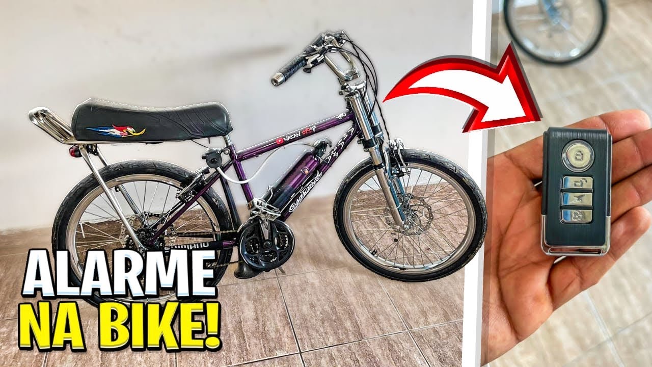 COLOQUEI ALARME NA BIKE