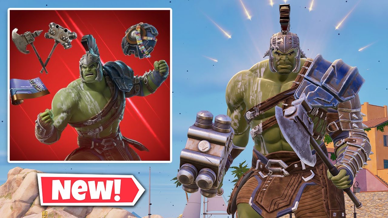 New SAKAARAN CHAMPION HULK Skin Gameplay In Fortnite!