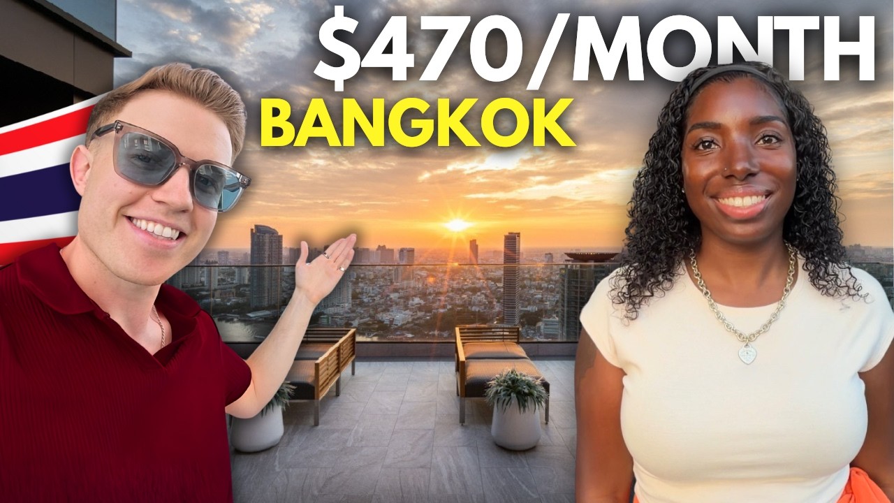 American moves to Bangkok alone and gives a tour of her $470/MONTH condo!