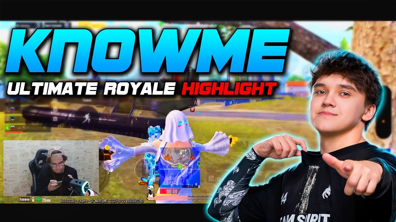 PUBG Mobile Russia : KNOWME Ultimate Royale Highlight Ep.460