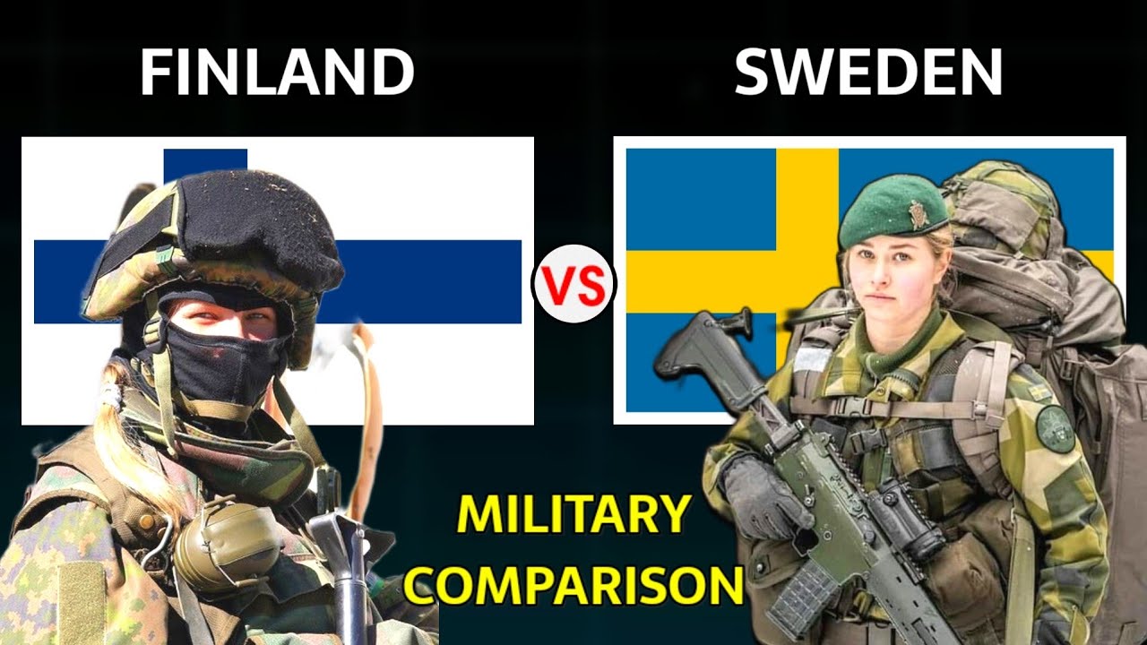 Finland vs Sweden Military Power Comparison 2025
