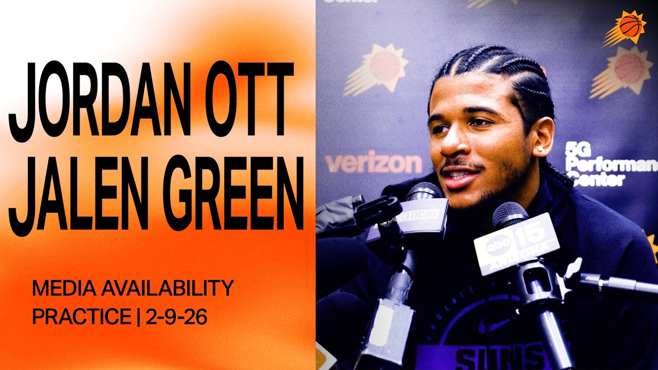 Phoenix Suns Practice Media Availability: Head Coach Jordan Ott and Jalen Green | 2-9-26