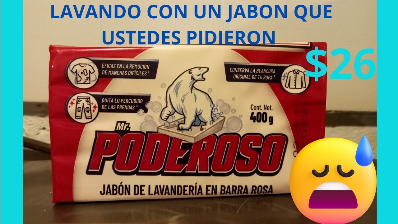 LAVANDO ROPA BLANCA CON EL JABON  PODEROSO 🐻‍❄️ OTRA DECEPCIÓN MAS 👎