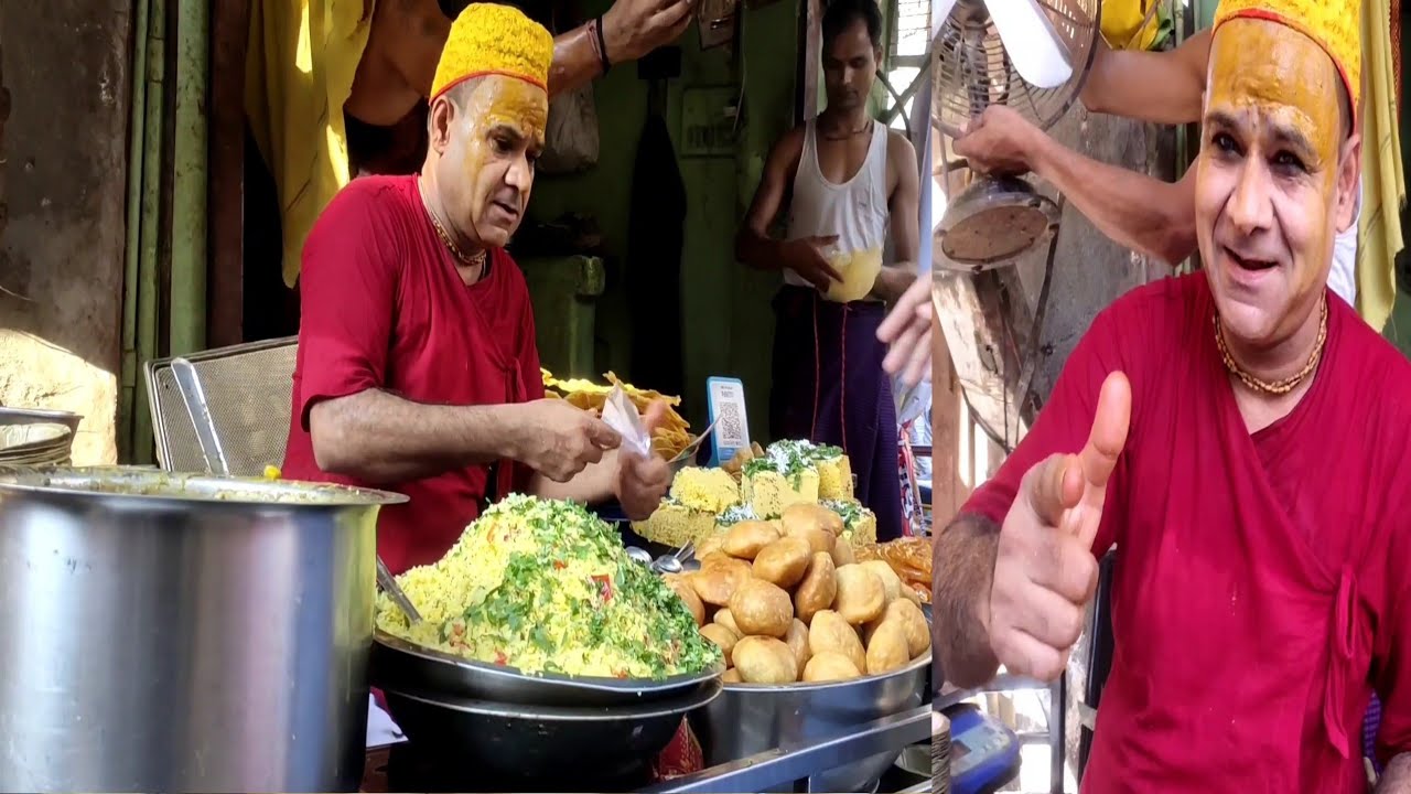 Mathura famous kachori|| Mathura famous food||rupa kachori wala Mathura Vrindavan||Amazing vk bhaiya