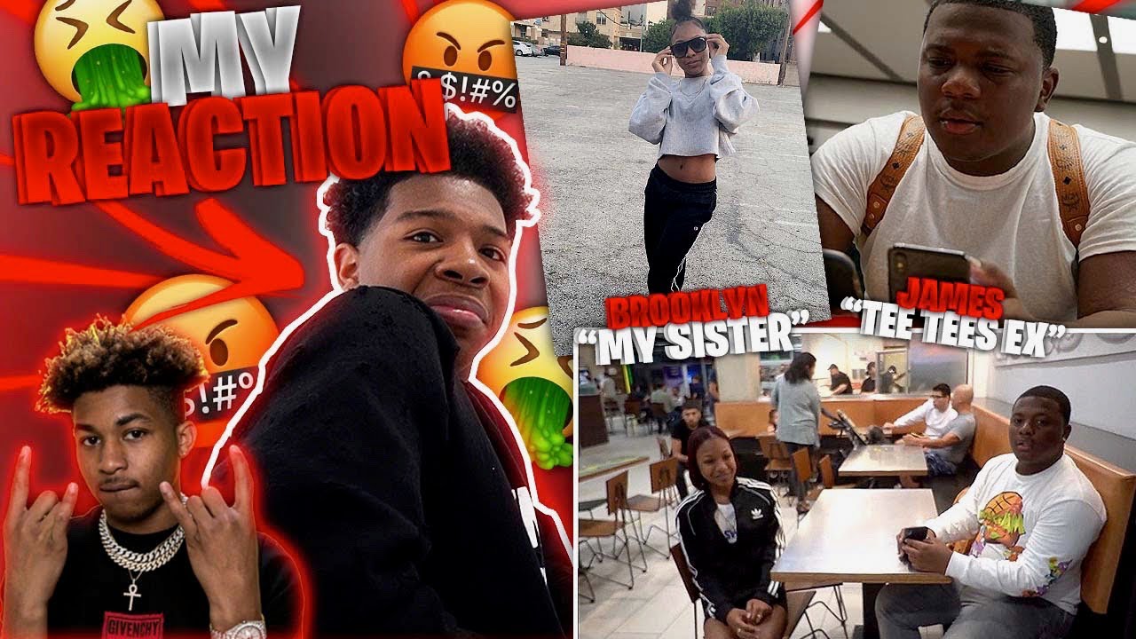 I REACTED TO DDG TAKING MY LIL SISTER ON A DATE WITH TEE TEE EX!
