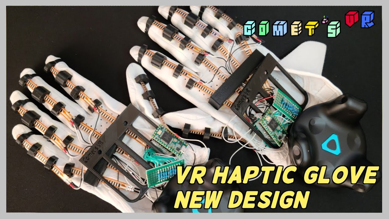 Newly Designed VR Haptic Glove!