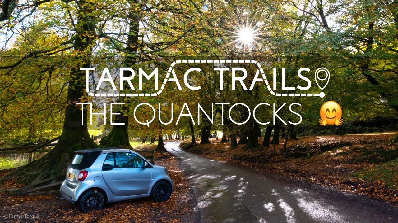 The Quantocks - great footage travelling from the A39 over the hills towards Crowcombe and Triscombe