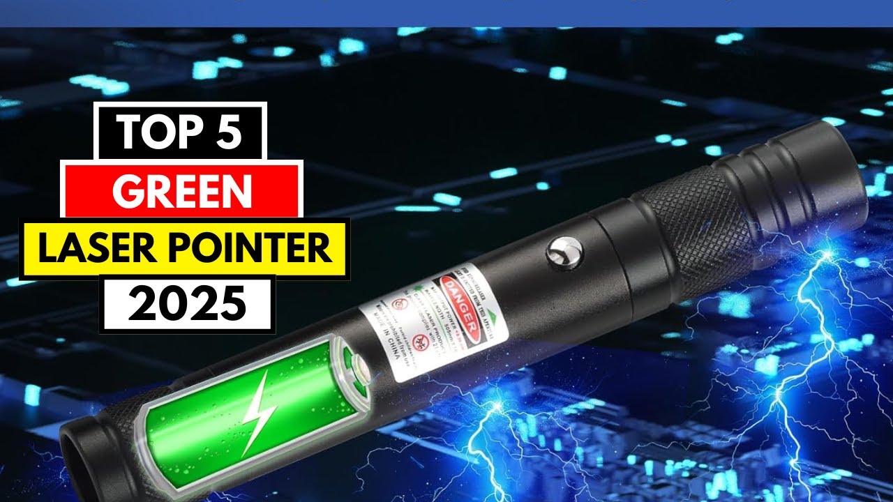 Best Green Laser Pointers 2025 | Ultra-Bright, Long Range & Rechargeable Picks!