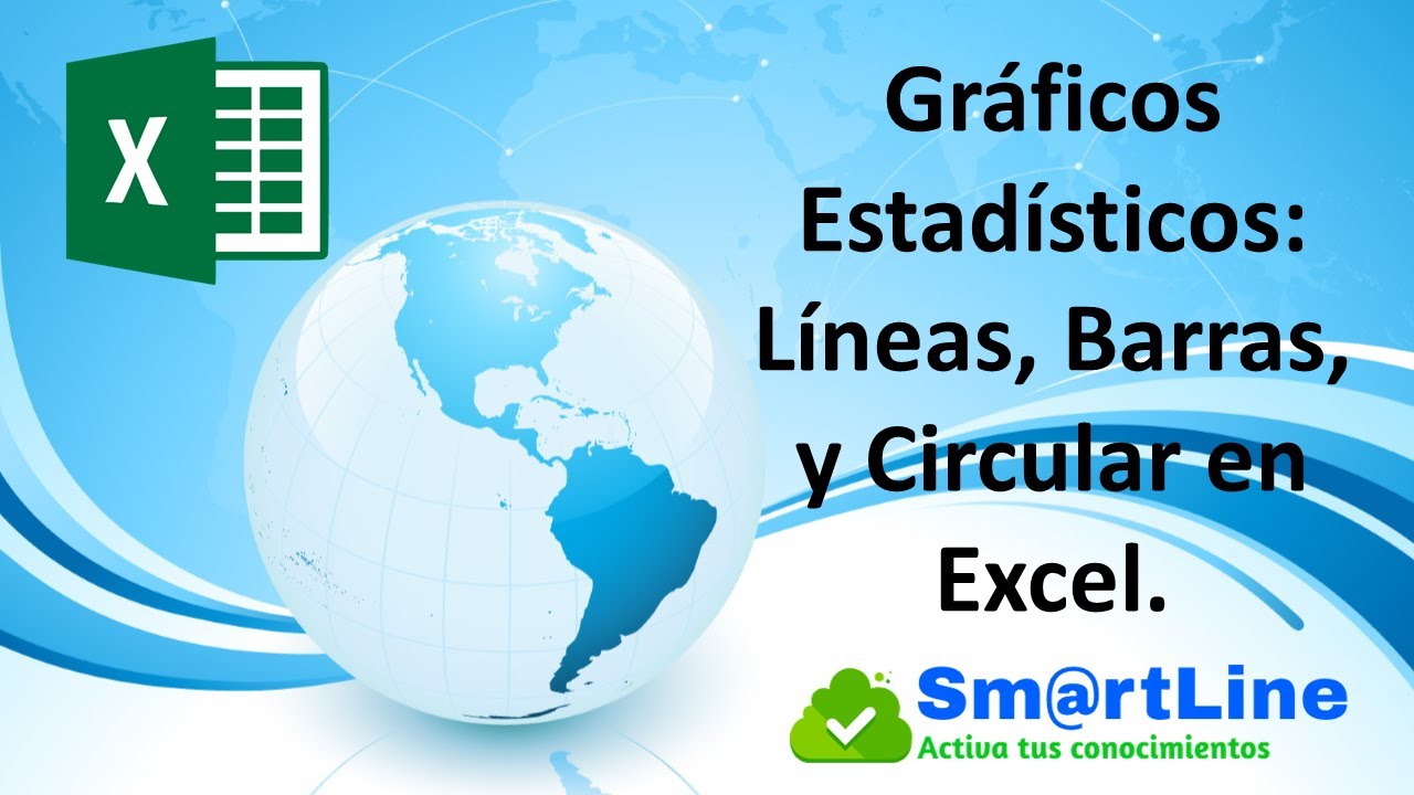 📈 Gráficos Estadísticos: Líneas, Barras, y Circular en Excel 📊