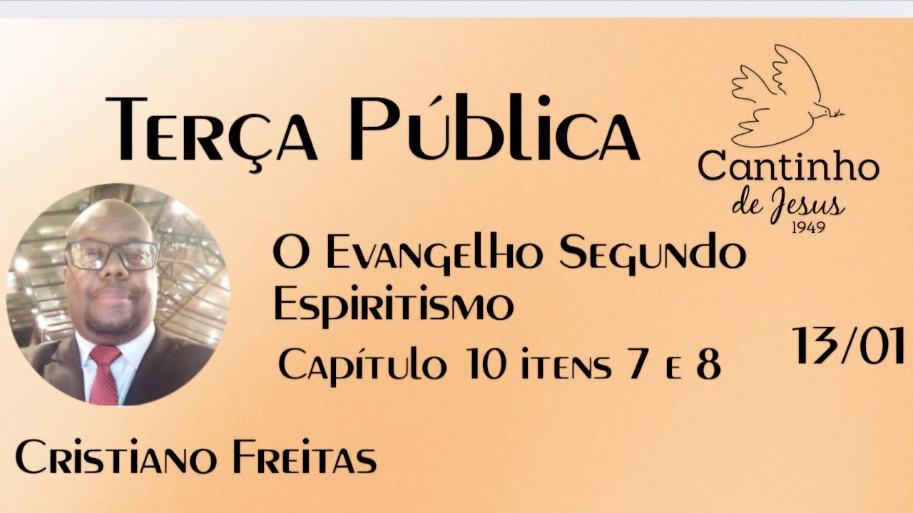13/01/26 Terça Pública. E.S.E cap. 10 itens 7 e 8 . Cristiano Freitas 