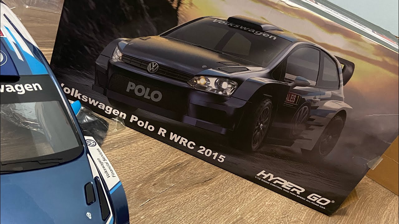 Перший в Україні MJX Hyper Go 10304 1/10 Volkswagen Polo R WRC Brushless RC Rally Car – 70KM/H 3S
