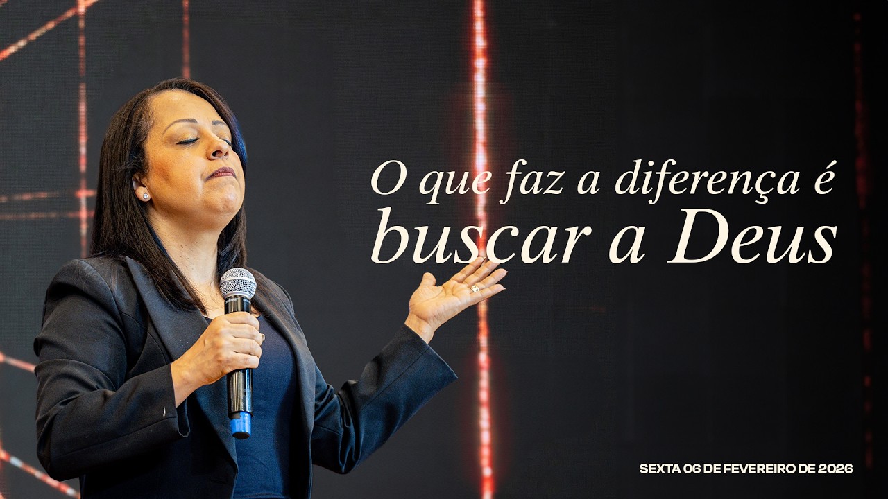 O que faz a diferença é buscar a Deus | Palavra de Vida e Fé com Cristiane Fonseca