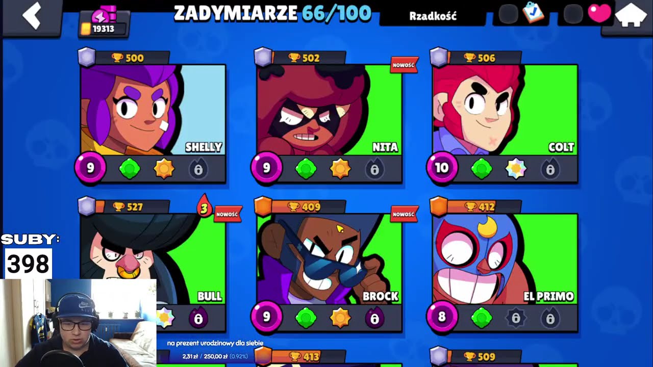 Gramy sobie dla beki w Brawl Stars! *Powrót Komaila do 2019*