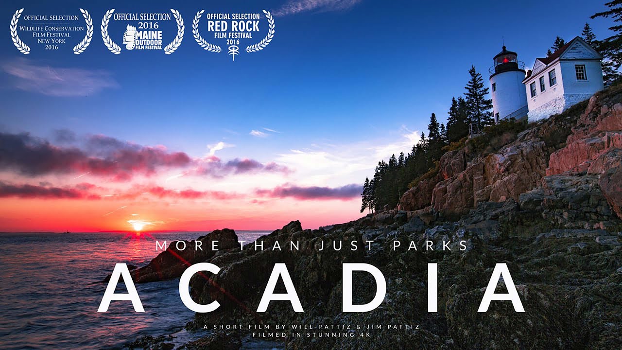 ACADIA National Park 4K (Visually Stunning 4 Minute Tour)