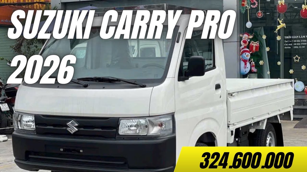 SUZUKI CARRY PRO 2026 | Thùng Lửng | Trả trước chỉ từ 73 triệu đồng  #xetaisuzuki #suzukicarrypro 