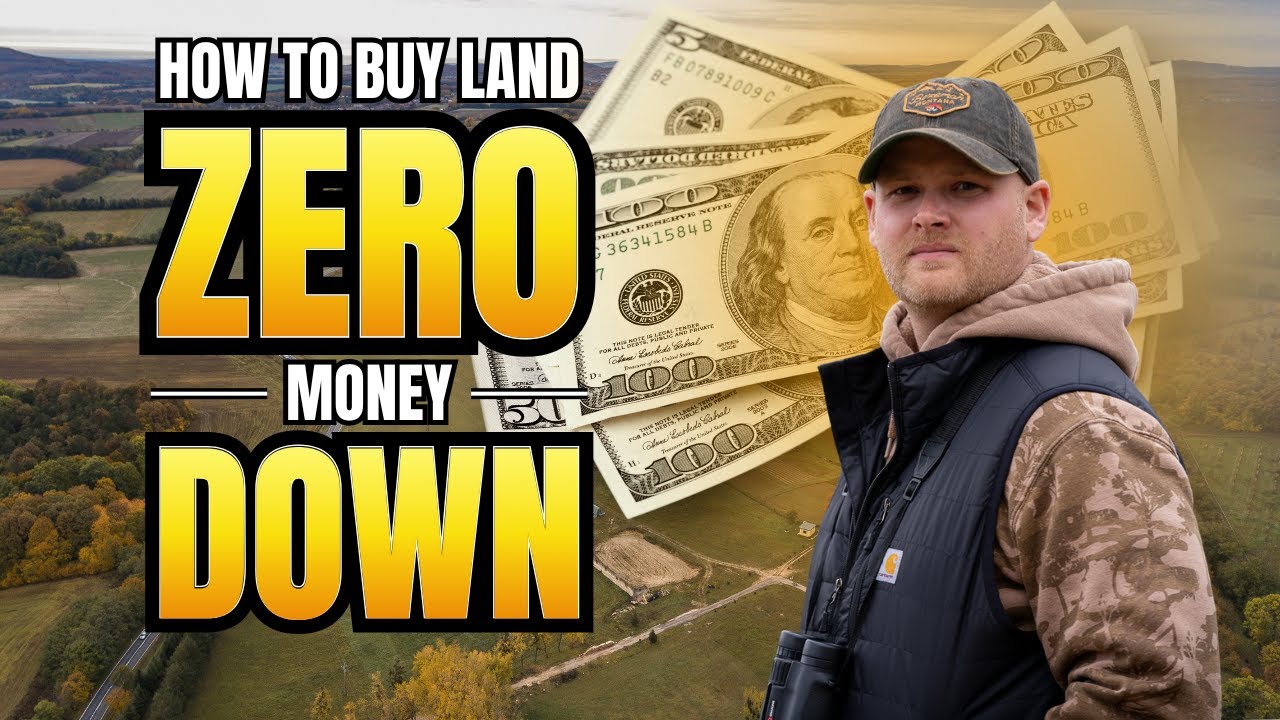 How to Buy Land with Zero Money Down | 5 Creative Strategies Explained