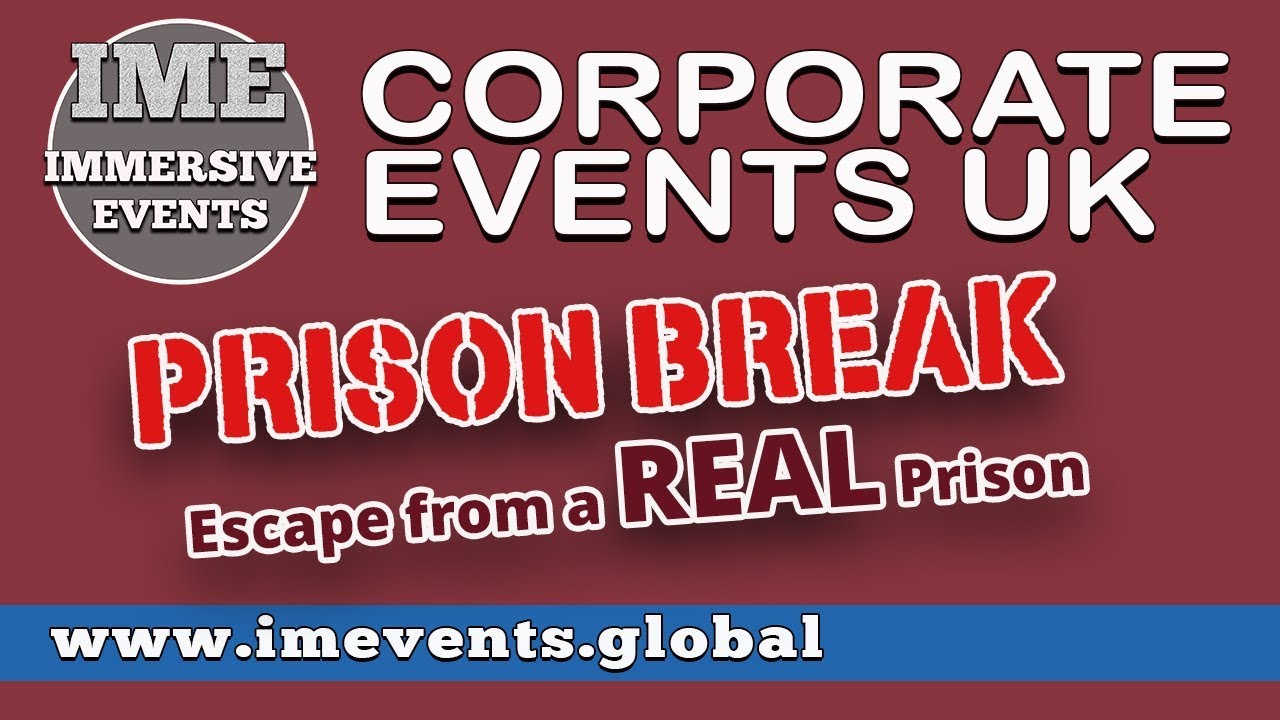 Corporate Events Ideas - Team Building Events in the UK with Immersive Events - Escape Games