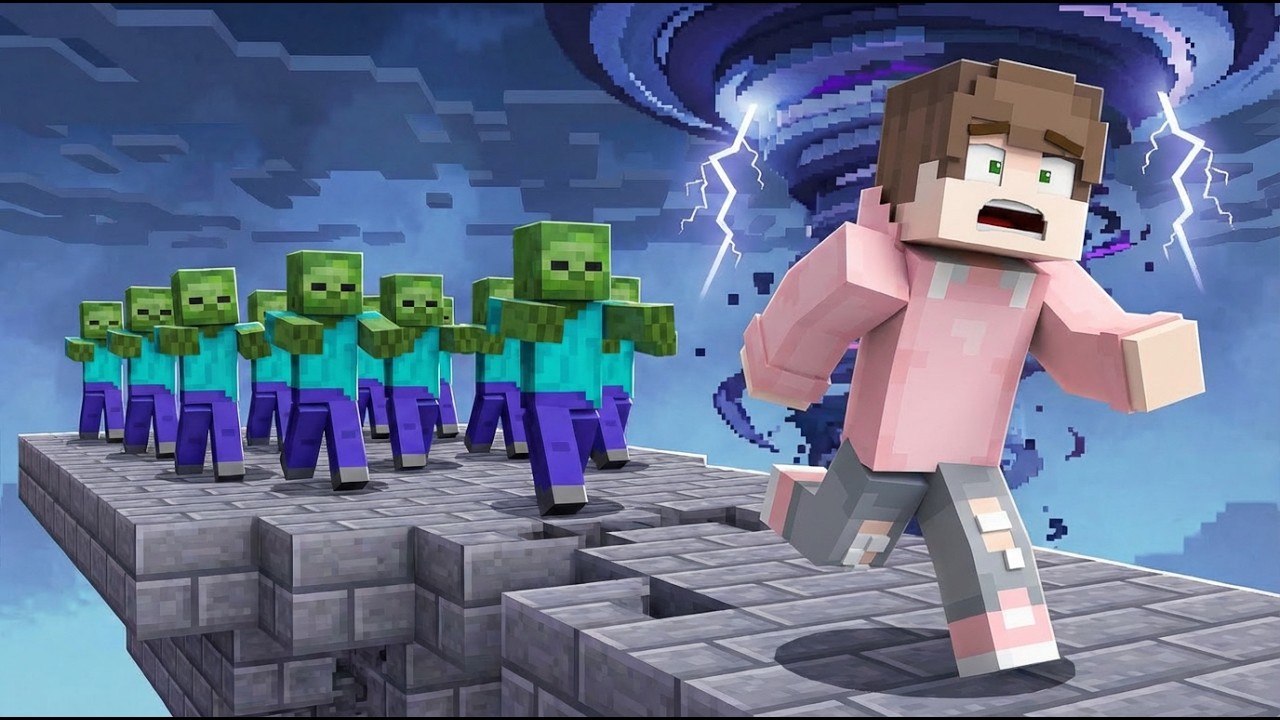 Me persiguen ZOMBIES gigantes y SOBREVIVO