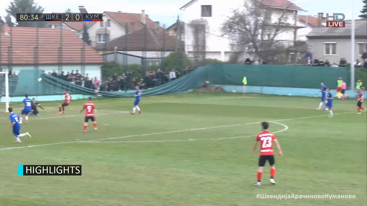 🔴🎥 Во живо: ФК Шкендијa Арачиново - ГФК Куманово, 17 коло