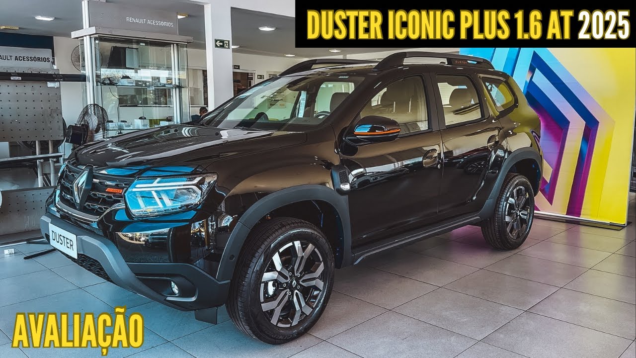 NOVA DUSTER ICONIC PLUS 1.6 AT 2026 -  CHEGA COM MUDANÇAS NO MOTOR