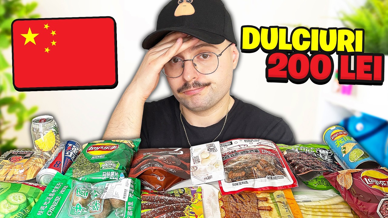 Am platit 200 DE LEI pe cele mai CIUDATE dulciuri din CHINA...