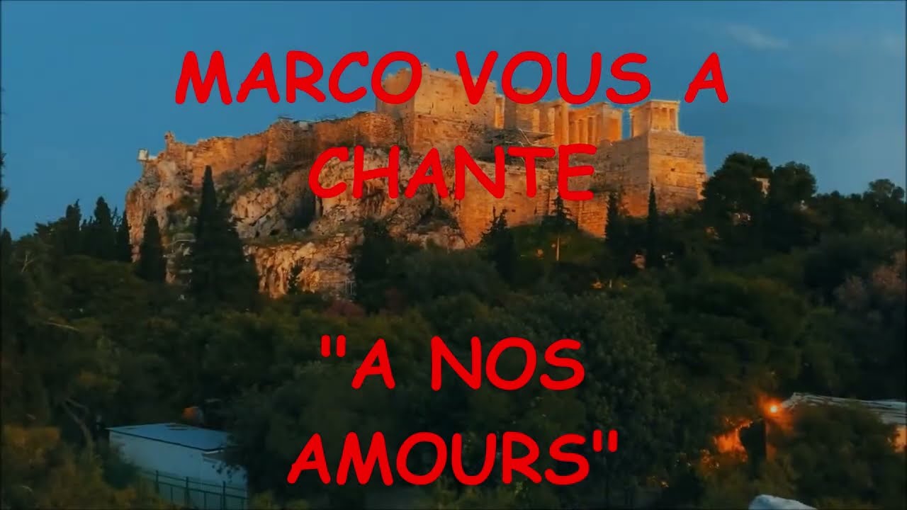 A Nos Amours - Marc