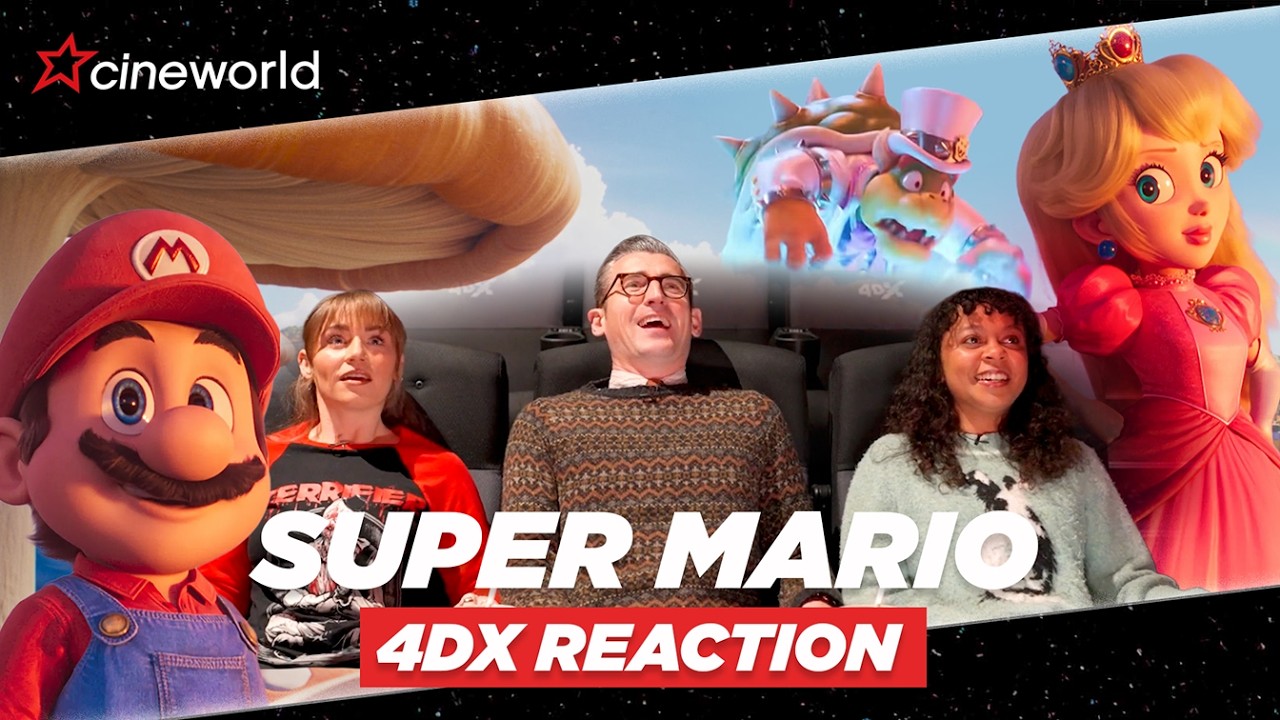 Super Mario 4DX reaction – Power-Ups, Warps Pipes and PURE Bowser fuelled chaos! 🍄🍄 | Cineworld