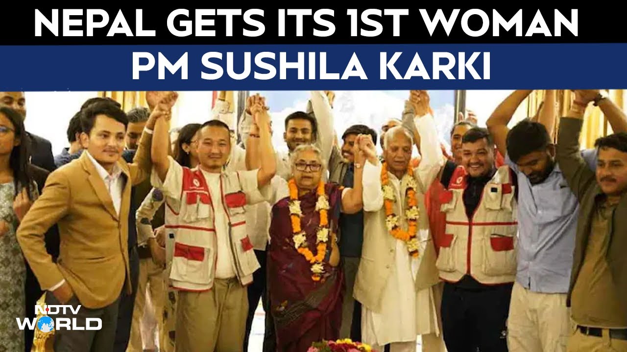 Nepal Gets Its 1st Woman PM, Ex-Chief Justice Sushila Karki Takes Oath