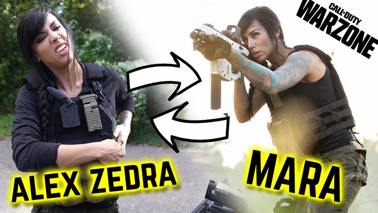 Turning into MARA from *Call of Duty* | Behind the Scenes with Alex Zedra