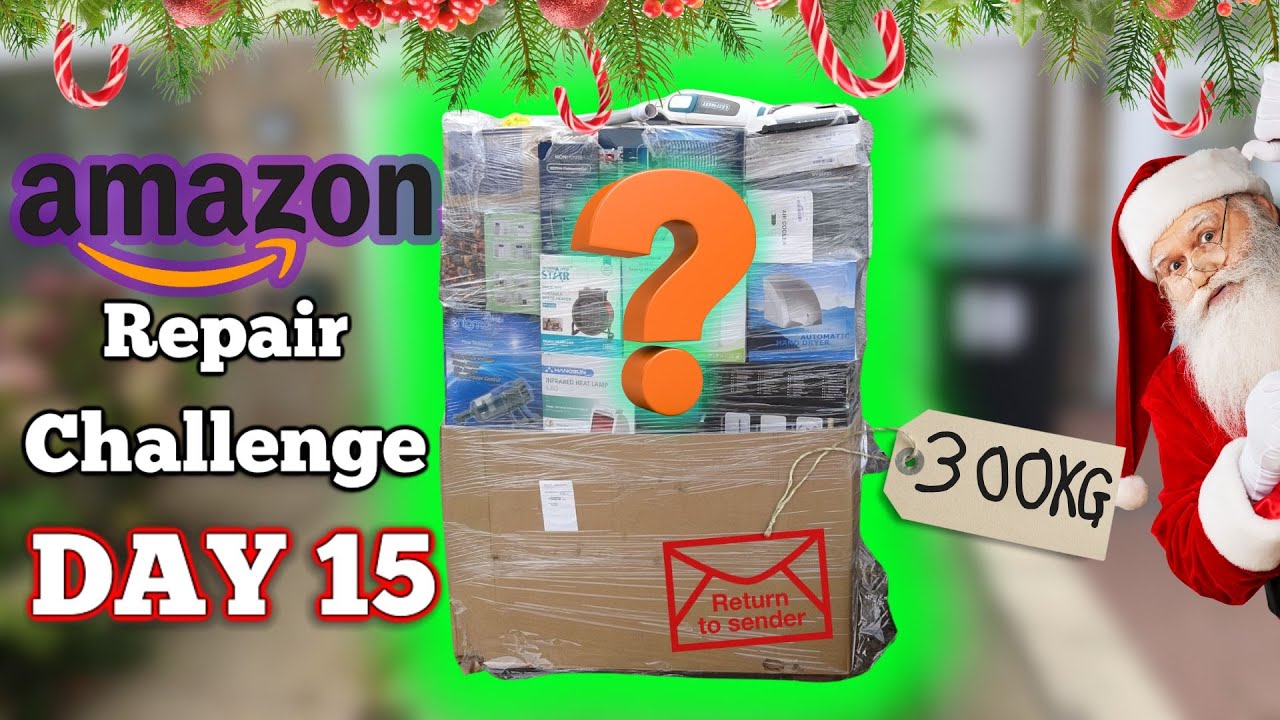 FIXING AMAZON RETURNS PALLET | DAY 15 | 2025 ADVENT Challenge