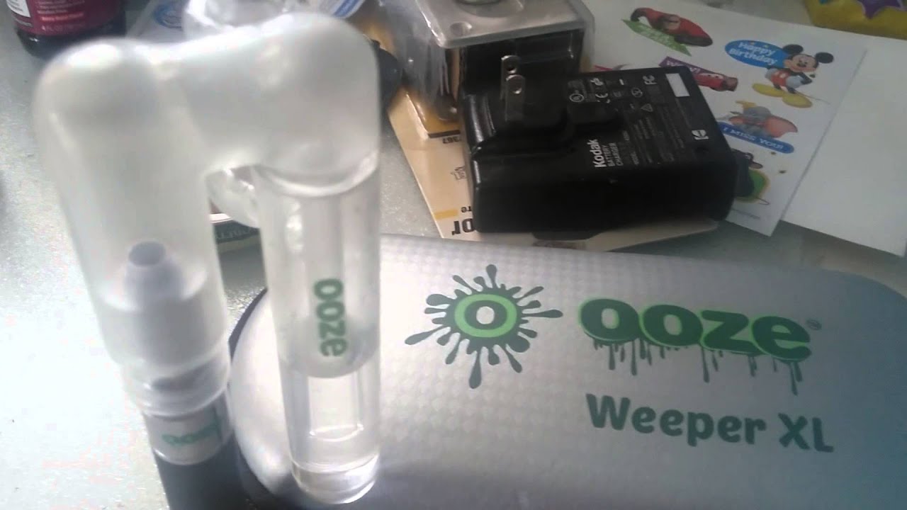 Ooze weeper xl comes with battery charger case tool thanks Snowbunniesweeds.com