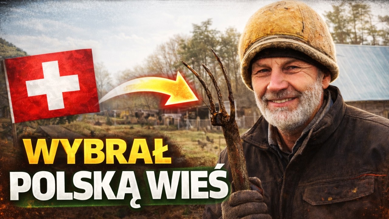 Zostawił Szwajcarię. Od 30 lat buduje życie na polskiej wsi