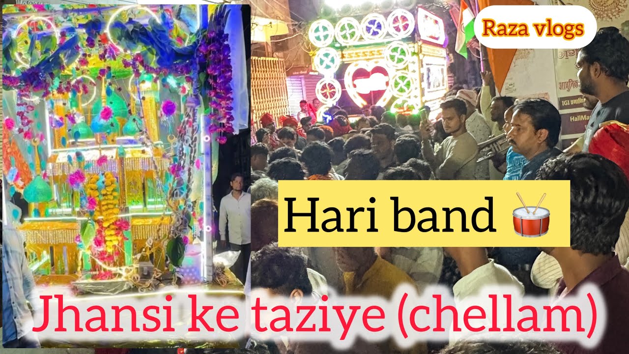 Jhansi ke taziye (chellam) #jhansi #imamhussain #yaabbasع #viralvideo #tredingvideo #youtube #yt