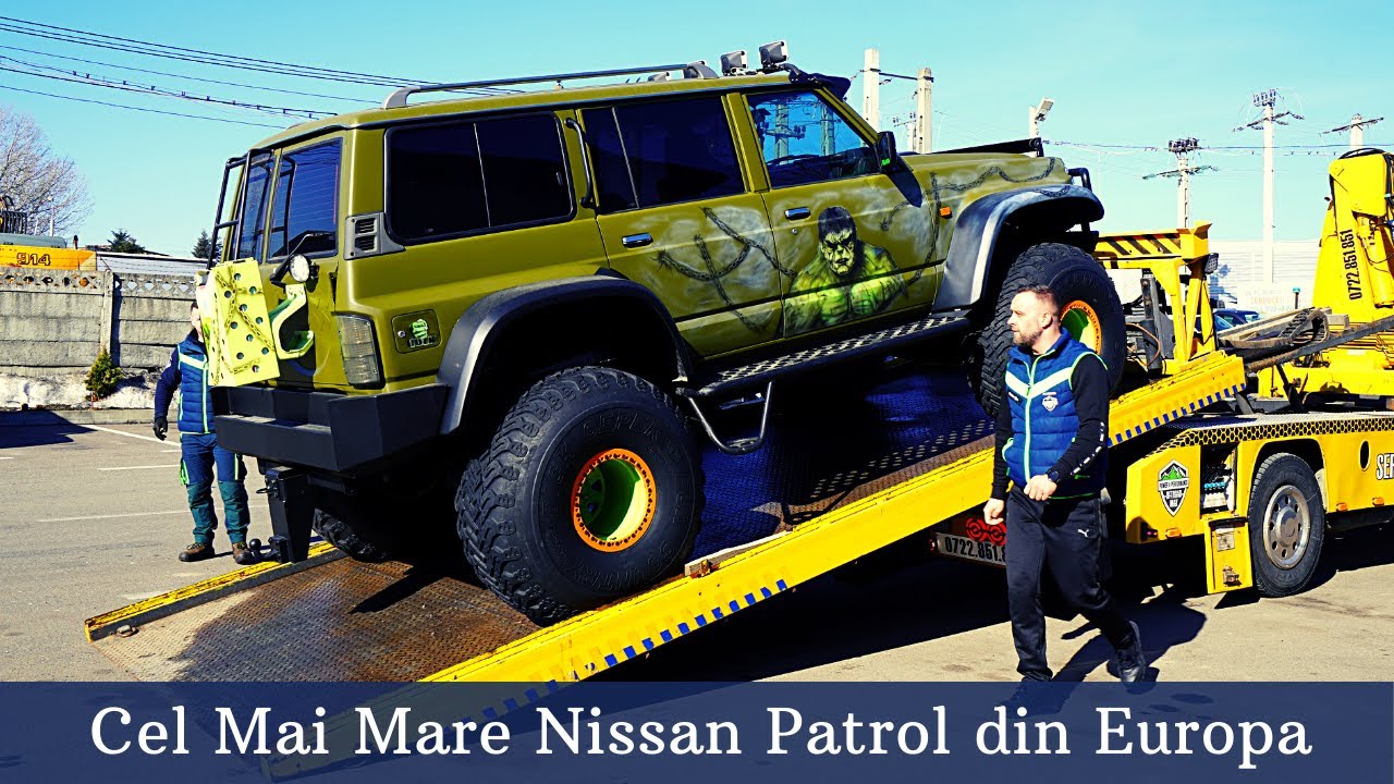 Cel Mai Mare Nissan Patrol din Europa a ajuns la Off Road Max
