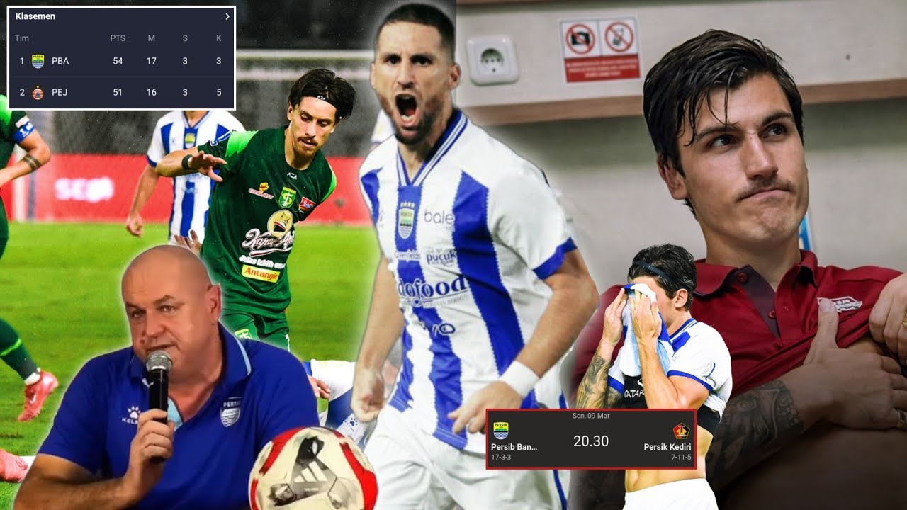 🔴 Bawa 1 Poin Dari Surabaya Persib Kini Fokus VS Persik Kediri, Update Cedera Sergio Castel 🔴
