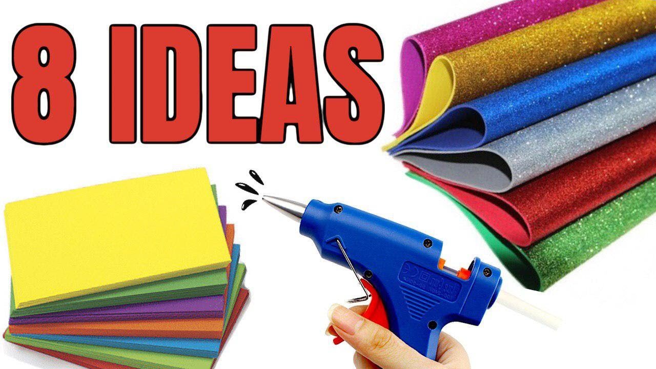 8 Ideas Increíbles para dar de Detalle Con Goma EVA o Foamy