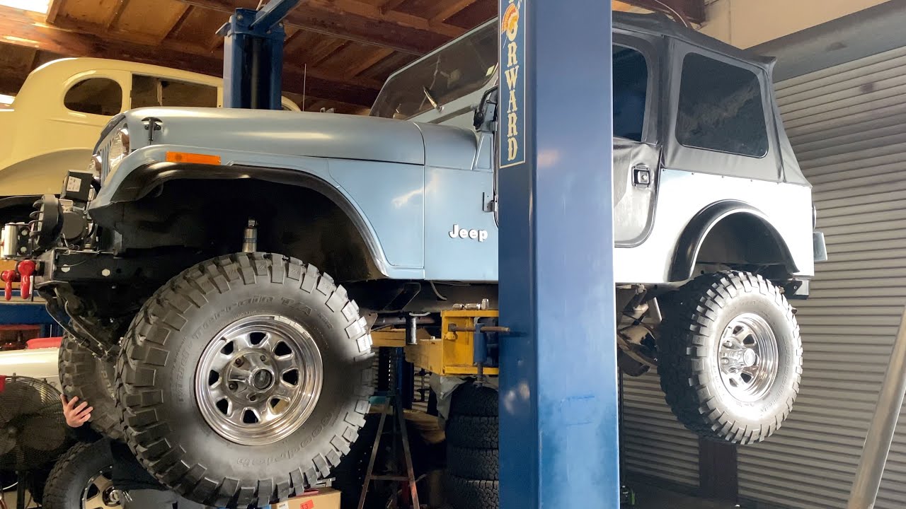 Jeep CJ7 Springs Install ~ Superlift 4” Lift ~ Ep. 89
