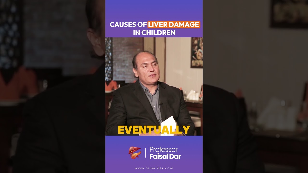 What are the causes of liver damage in children? #shortsfeed #shortsviral #shortsyoutube
