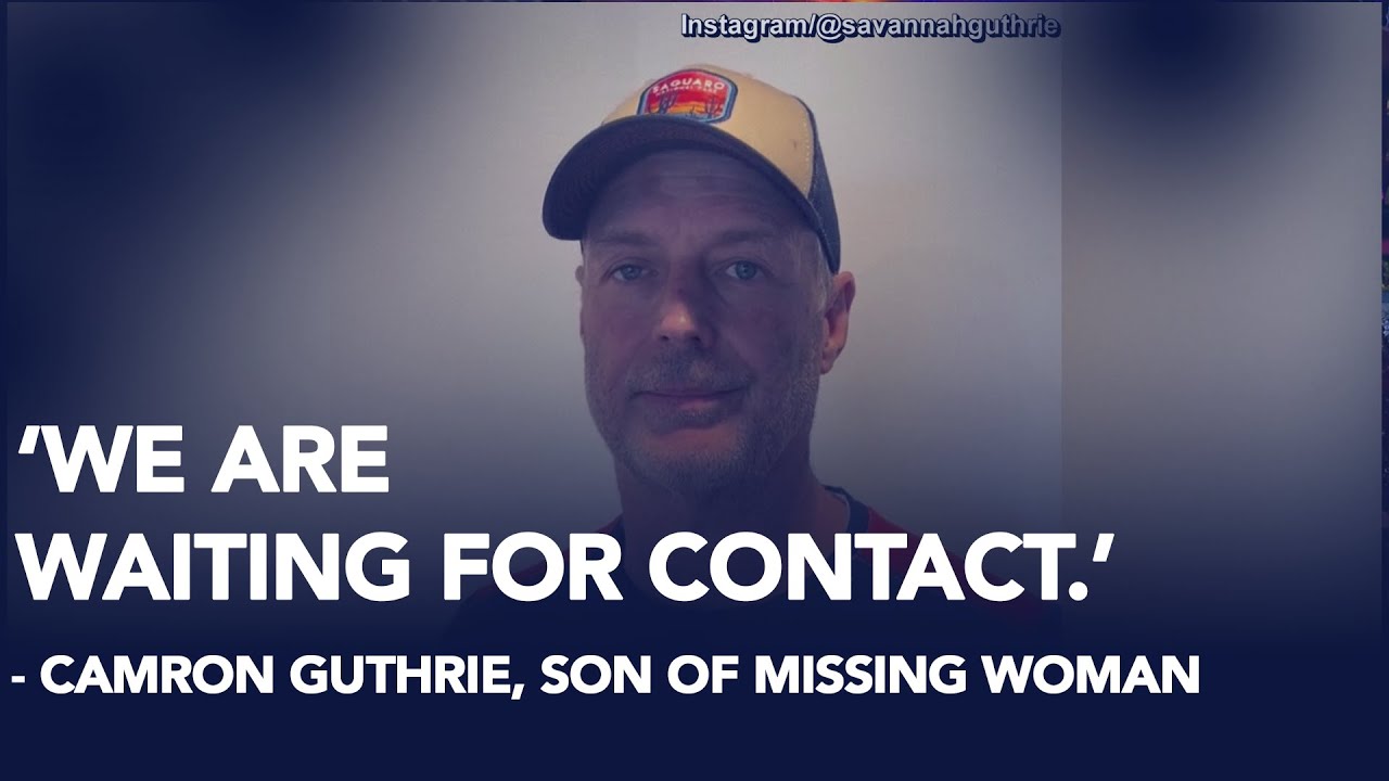 Savannah Guthrie's family has no news of missing mom