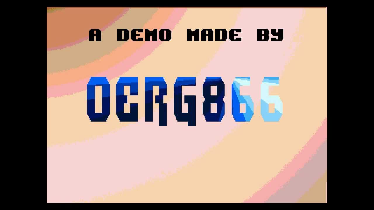 MDEM's First by MDEM (Mega Drive / Genesis demo)