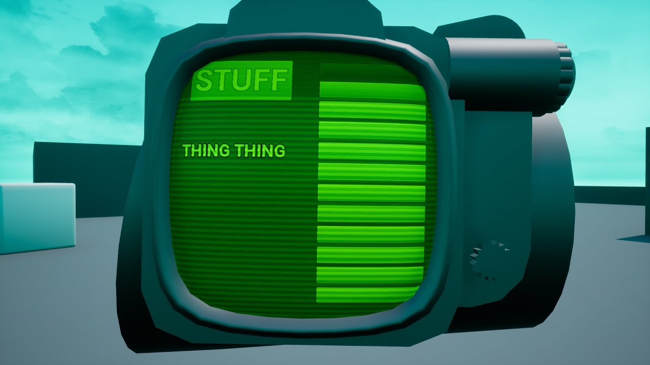 Unreal Engine Pip Boy Tutorial