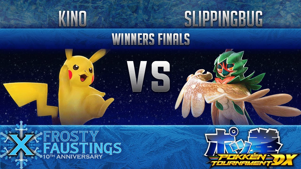 FFX - POKKEN DX WINNERS FINALS - Elevate | Kino (Pikachu) vs slippingbug (Decidueye)