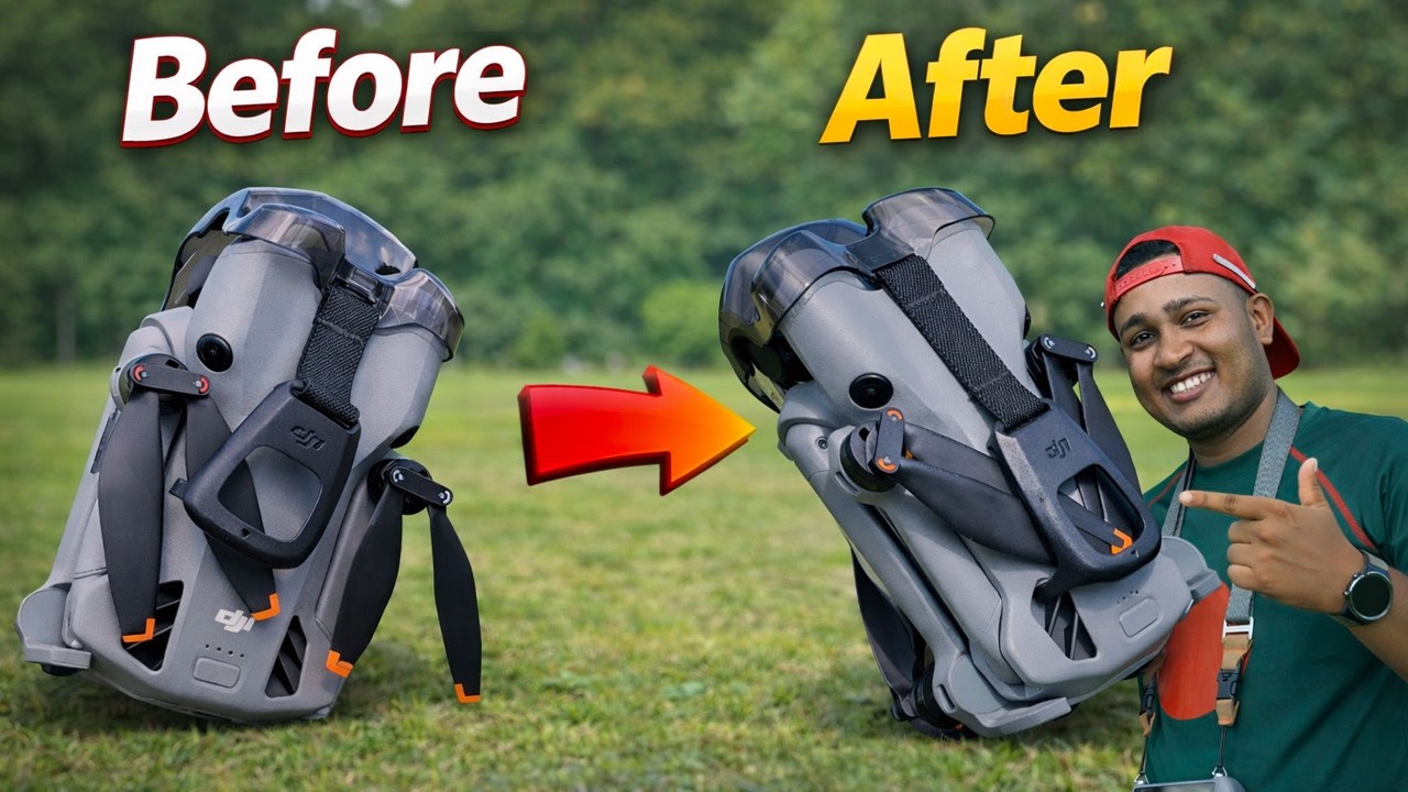 ভুলভাবে Gimbal Guard লাগাচ্ছেন না তো? DJI Mini 5 Pro Gimbal Guard Setup ! DroneMaster