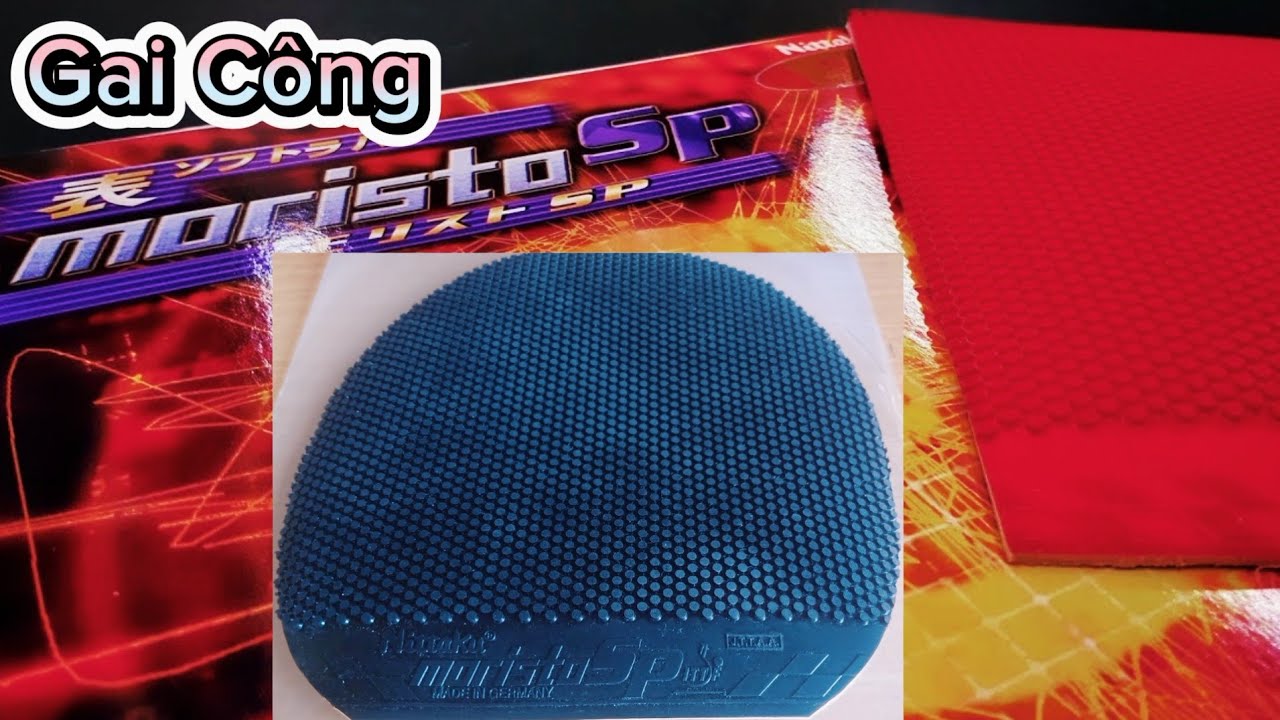 Review mặt vợt bóng bàn gai công Nittaku Moristo SP