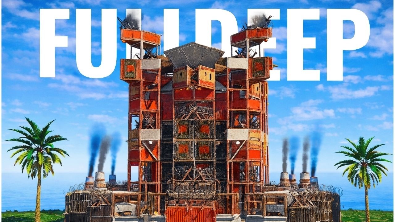 DEVASA BASEYE FULL DEEP ATTIM !! (Manyak loot çıktı ) Rust Quad